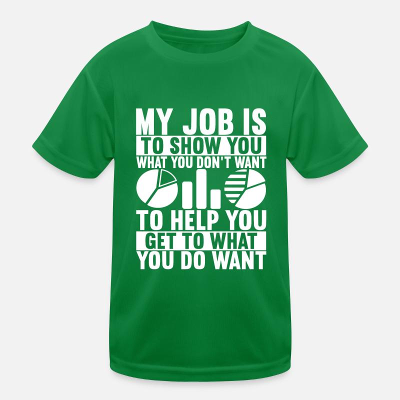 Analyste de données Data Scientist T-shirt sport Enfant