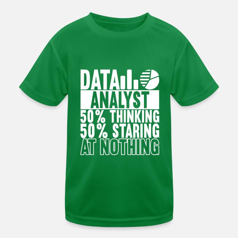 Analyste de données Data Scientist T-shirt sport Enfant
