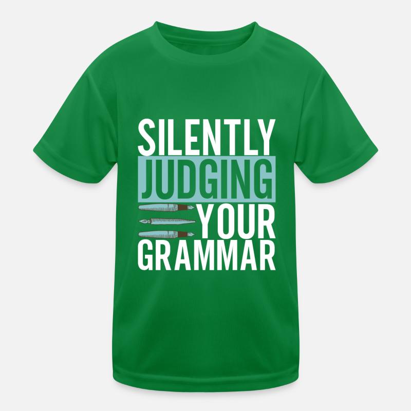 Professeur d’anglais Englisch Lehrer T-shirt sport Enfant