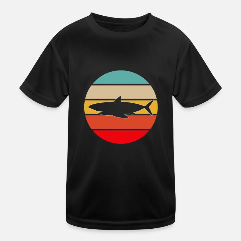 Requin Rétro T-shirt sport Enfant