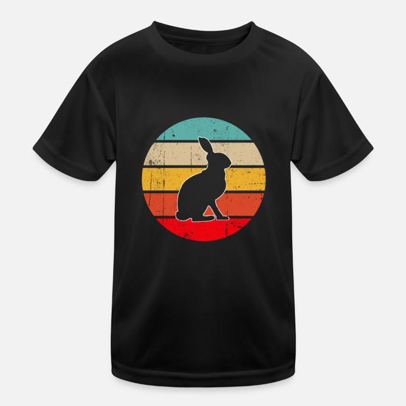 Lapin Rétro T-shirt sport Enfant