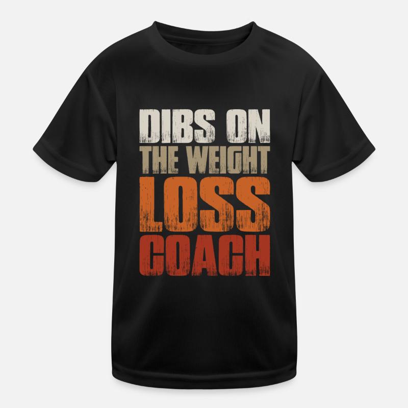 Dibs sur le coach de perte de poids 2 T-shirt sport Enfant