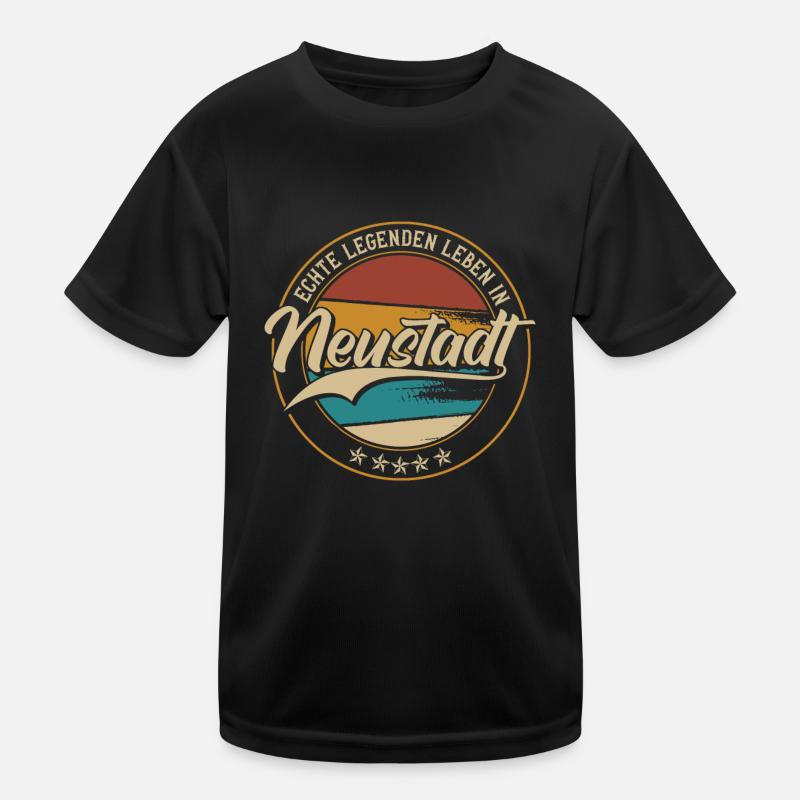 Neustadt Echte Legenden leben in Neustadter Kinder Funktions-T-Shirt