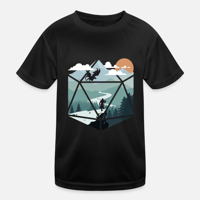 RPG RPG jeux de rôle sur table jeu de rôle de joueur T-shirt sport Enfant