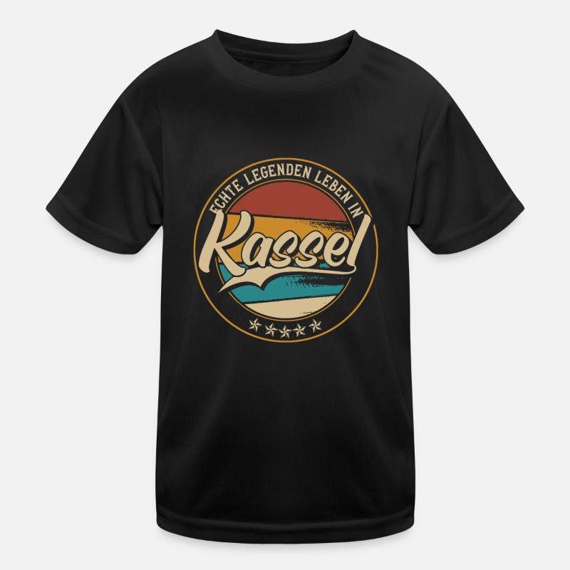Kassel Echte Legenden leben in Kasseler Kinder Funktions-T-Shirt
