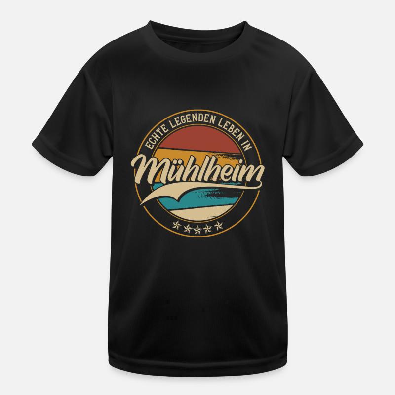 Mühlheim Echte Legenden leben in Mühlheimer Kinder Funktions-T-Shirt