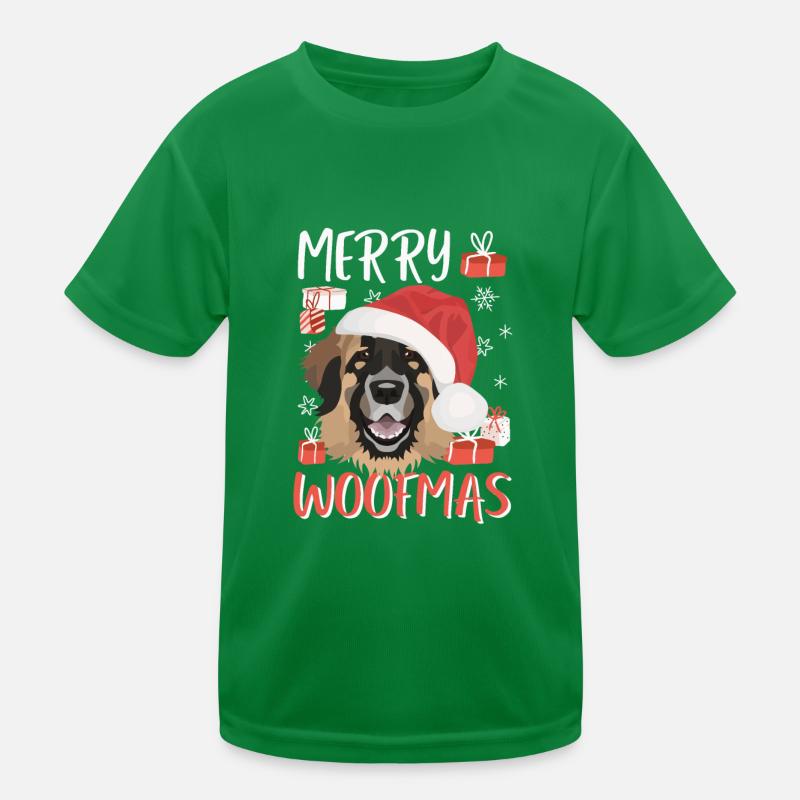 Joyeux Noël Leonberg T-shirt sport Enfant