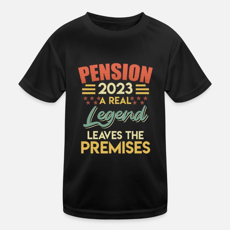 Legend leaves the Renter site in 2023 Kids Functional T-Shirt