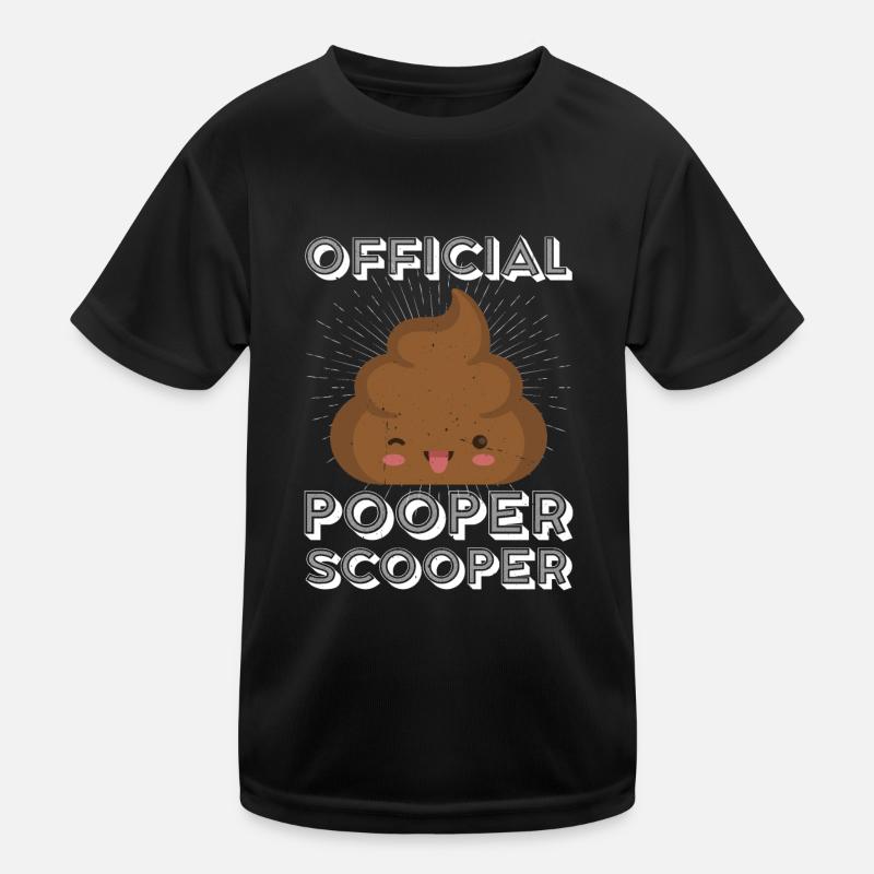 Official Pooper Scooper 19 Kinder Funktions-T-Shirt