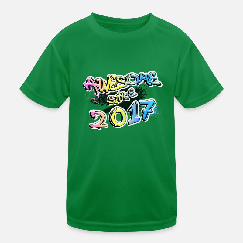 Awesome since 2016 Kinder Funktions-T-Shirt