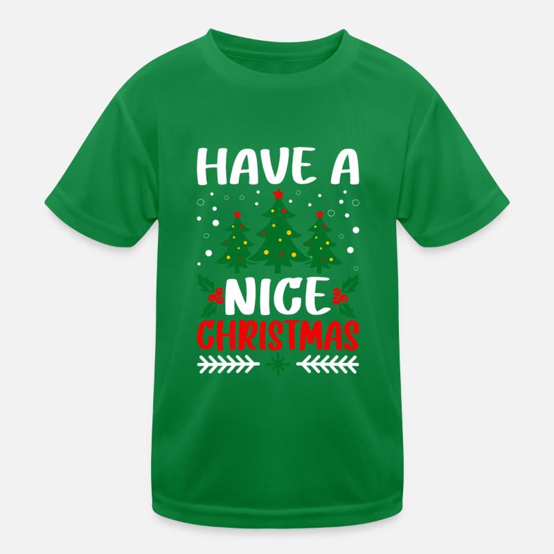 Bon Noël T-shirt sport Enfant