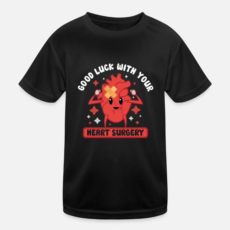 Heart Attack Open Heart Surgery Heart Surgery Gift Kinder Funktions-T-Shirt