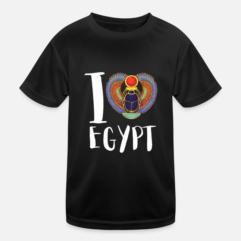 Hiéroglyphes égyptologue, Égypte ancienne T-shirt sport Enfant