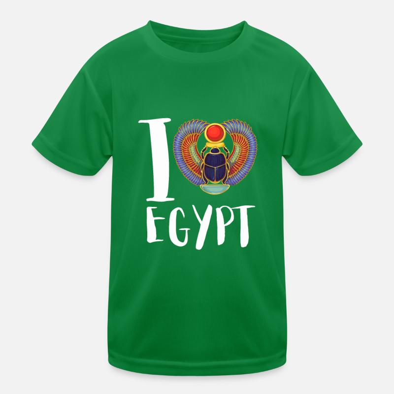 Hieroglyphics Egyptologist, Ancient Egyptian Kids Functional T-Shirt