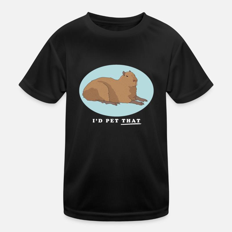 Capybara capybara | Cadeau Capybaras T-shirt sport Enfant