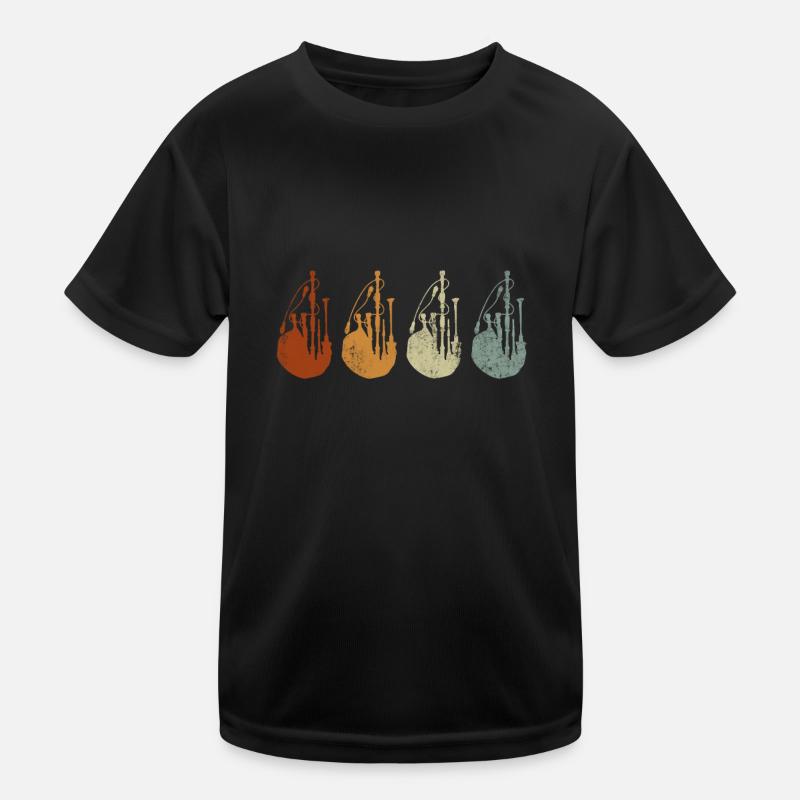 Cornemuse rétro - Cornemuse Musique écossaise T-shirt sport Enfant