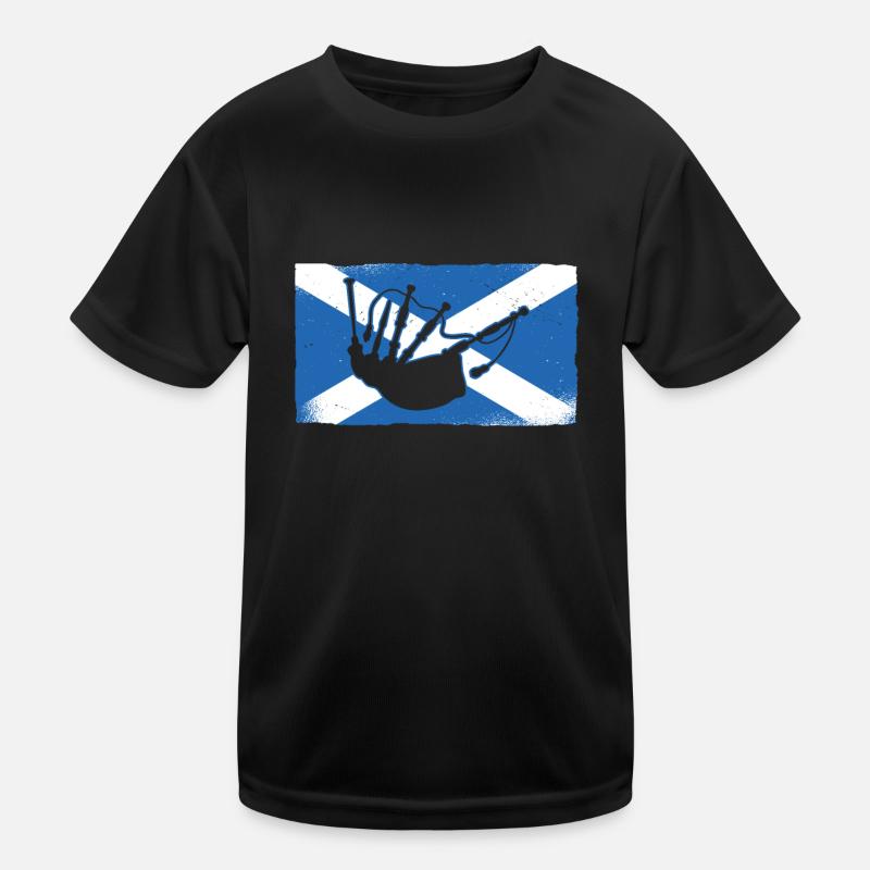 Scottish Bagpipes - Scottish Bagpipes Kids Functional T-Shirt