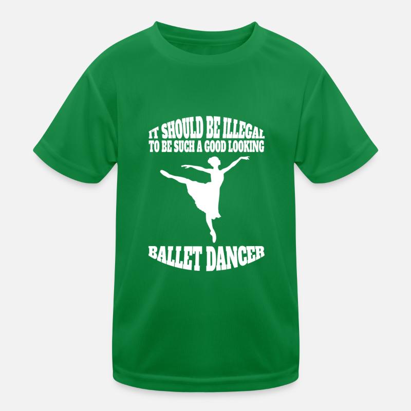 Ballet Dancer Ballerina Dance Class Gift Dance Kids Functional T-Shirt