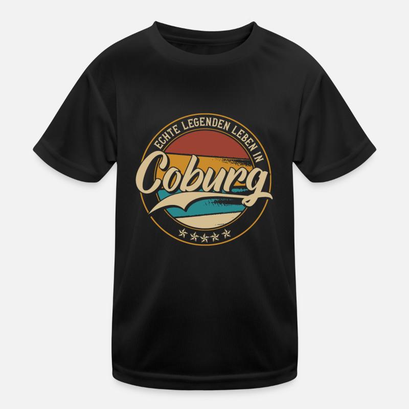 Coburg Echte Legenden leben in Coburger Kinder Funktions-T-Shirt