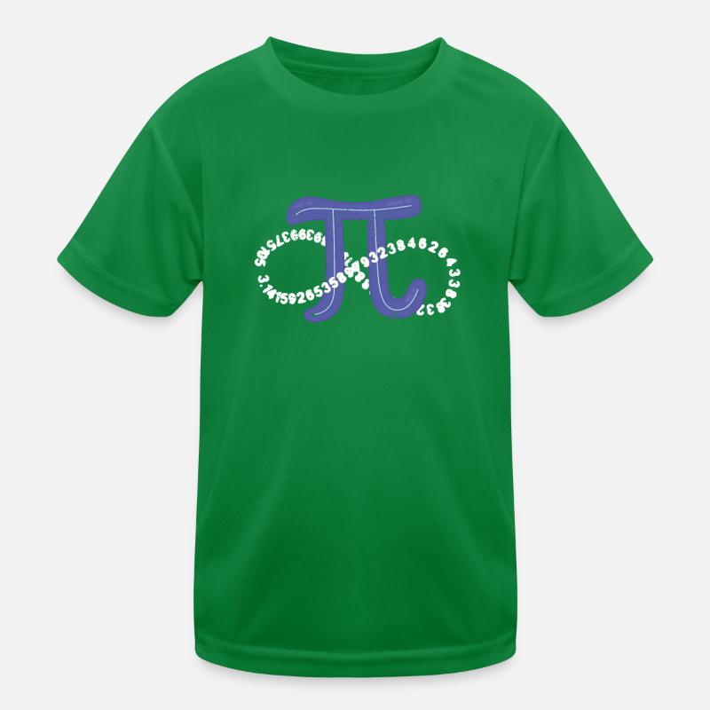 Funny Pi Day Infinity Symbol Math Nerd Geek Kids Functional T-Shirt
