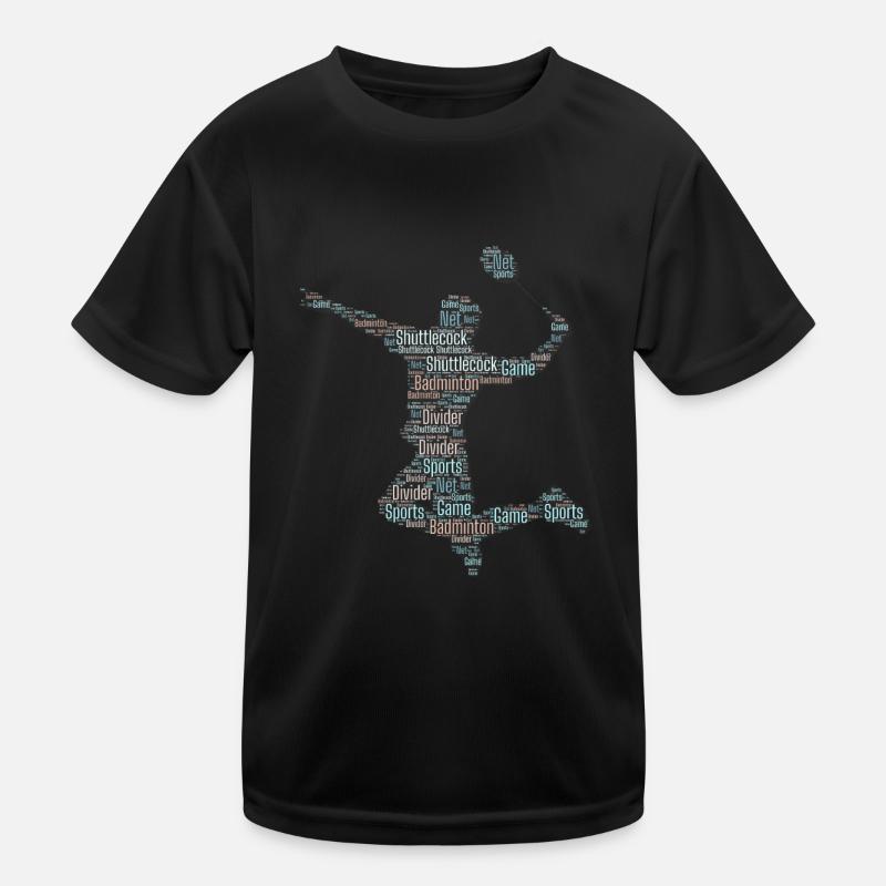 Joueurs de badminton T-shirt sport Enfant