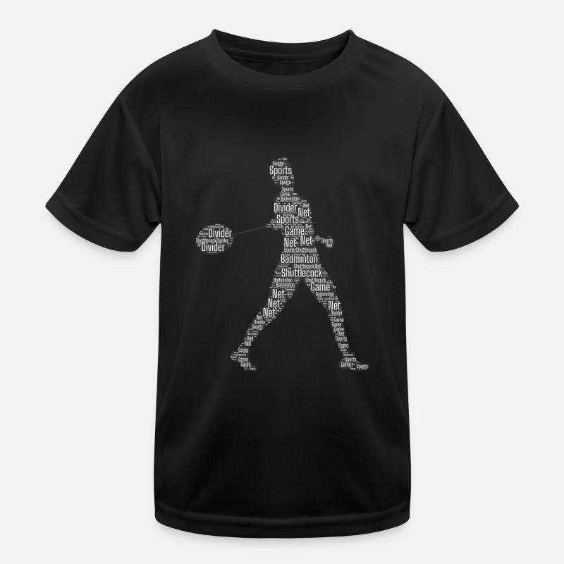 Joueurs de badminton T-shirt sport Enfant