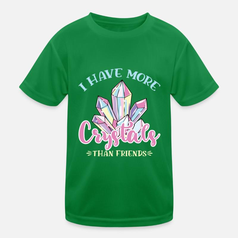 Cristaux et pierres de guérison par les cristaux T-shirt sport Enfant