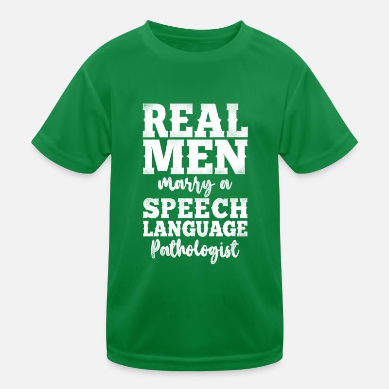 Speech Therapist Therapy Assistant Kinder Funktions-T-Shirt