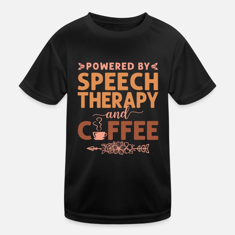 Speech Therapist Therapy Assistant Kinder Funktions-T-Shirt