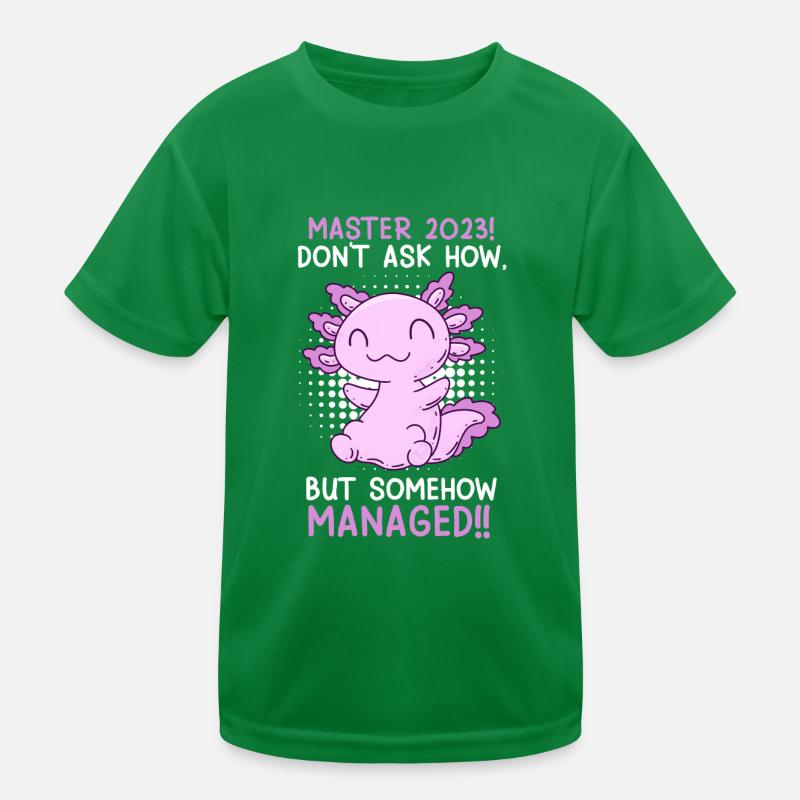 Master 2023 somehow managed Degree Kids Functional T-Shirt