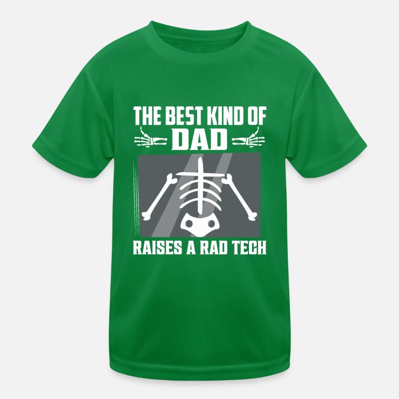 Le meilleur type de père élève un Rad Tech Rad Tech Ra T-shirt sport Enfant
