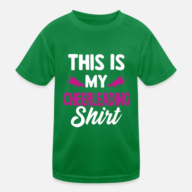 This is my cheerleading shirt Kids Functional T-Shirt