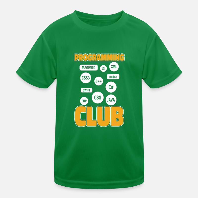Developer Coder Programmer Association Kids Functional T-Shirt