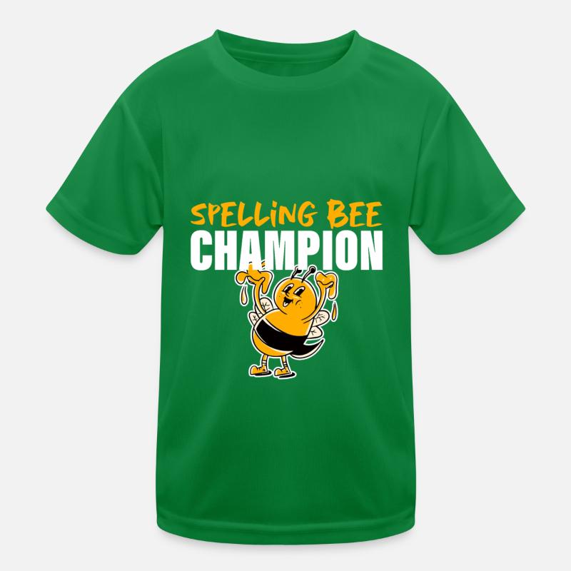 Spelling Bee Champ 4 Kinder Funktions-T-Shirt