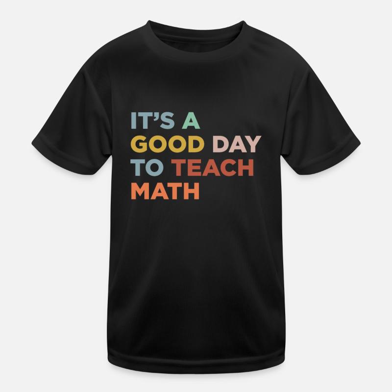 Teaching mathematics teachers Kids Functional T-Shirt