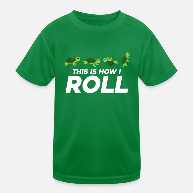 Turtle Kids Functional T-Shirt