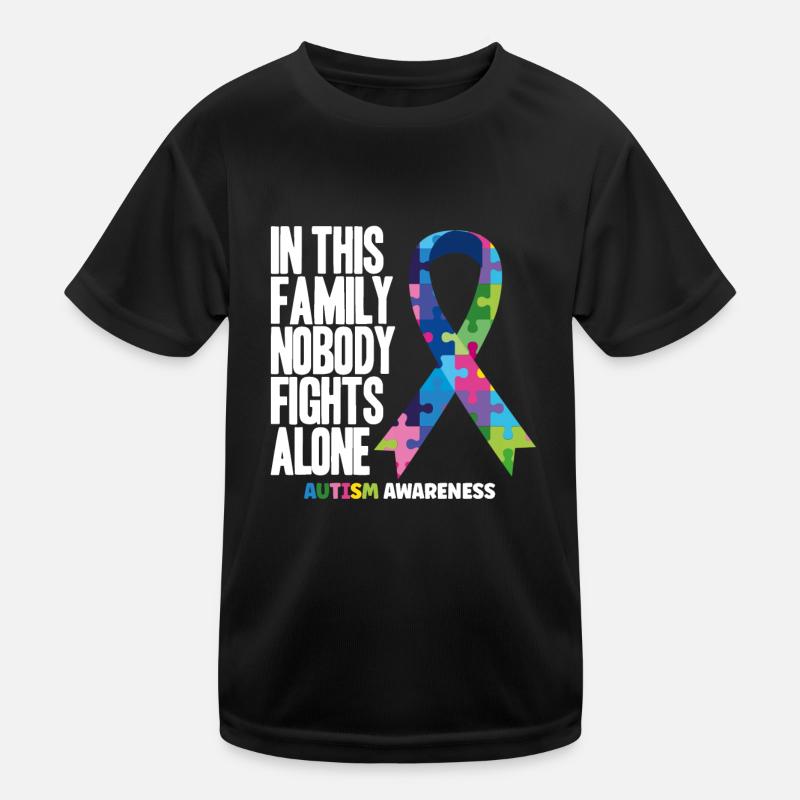 Conscience de l’autisme T-shirt sport Enfant