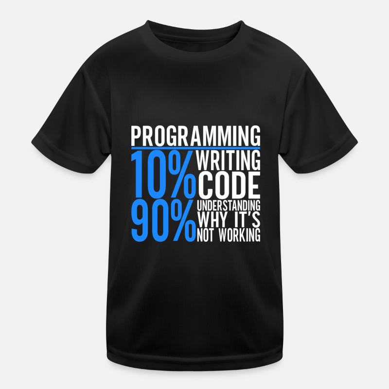 Programmierer Informatiker Kinder Funktions-T-Shirt