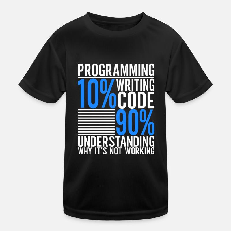 Programmierer Informatiker Kinder Funktions-T-Shirt