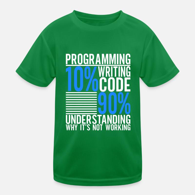 Programmeur Informaticien T-shirt sport Enfant