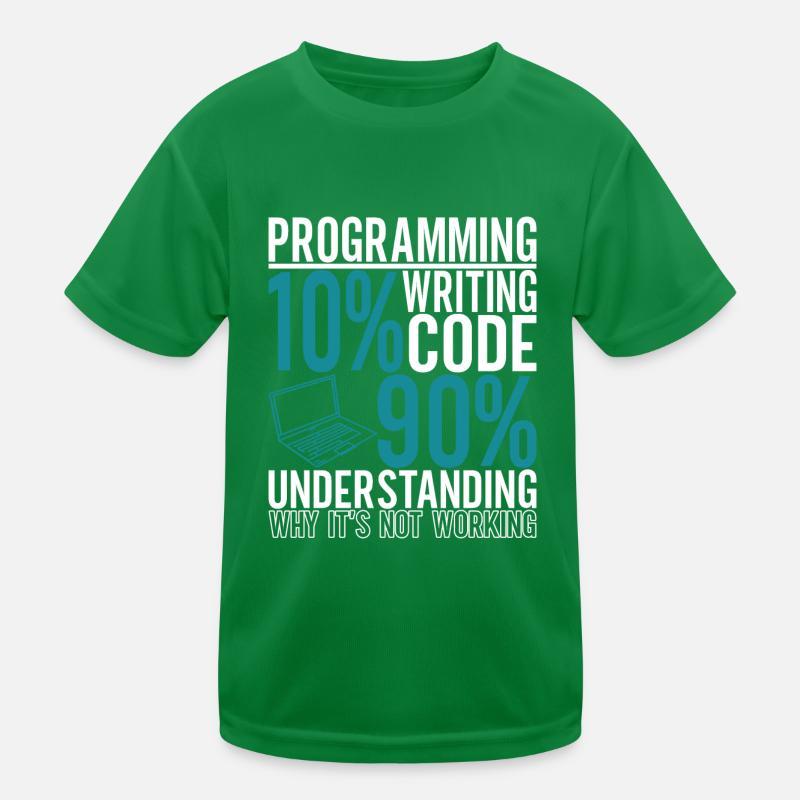 Programmeur Informaticien T-shirt sport Enfant