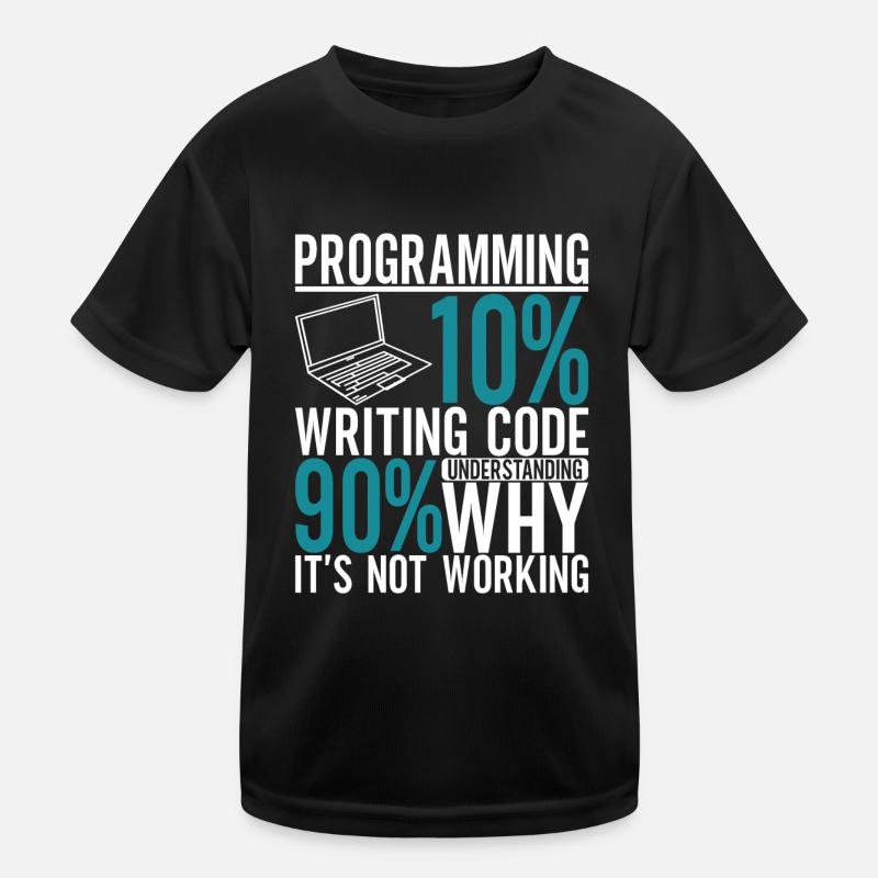 Programmierer Informatiker Kinder Funktions-T-Shirt