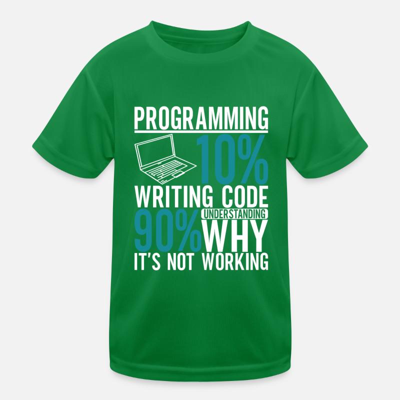 Programmer Computer Scientist Kids Functional T-Shirt