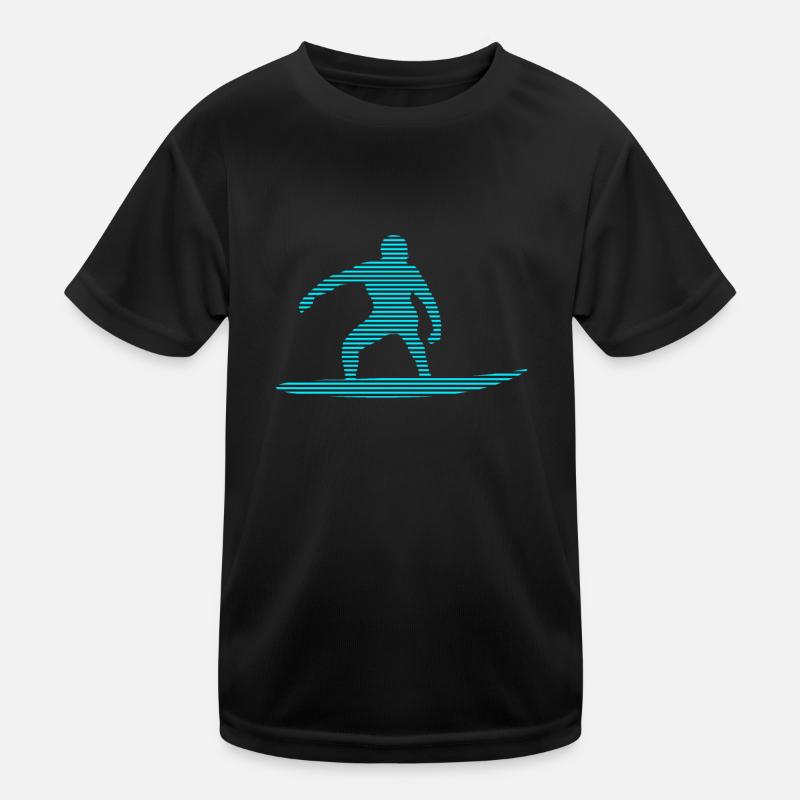 Surfing Kids Functional T-Shirt
