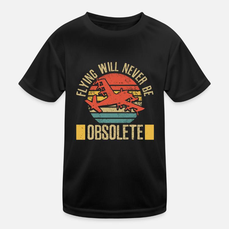 Mécanicien d’aéronefs T-shirt sport Enfant
