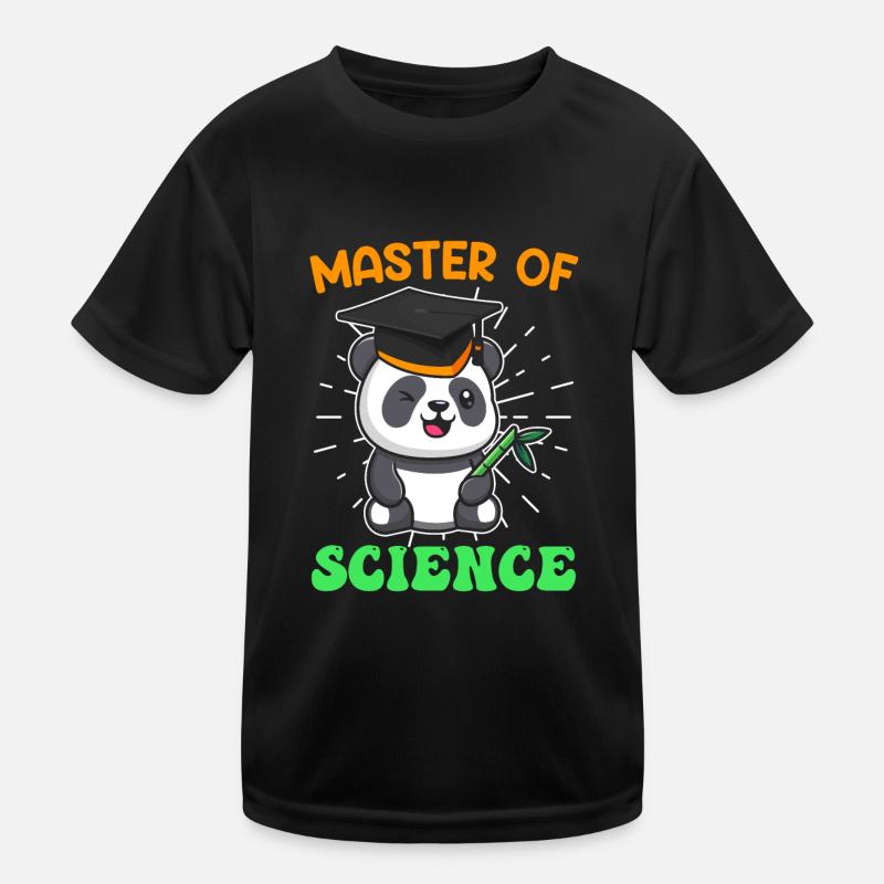 Master of Science 2023 Kinder Funktions-T-Shirt