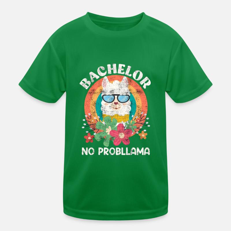 Baccalauréat NO Probllama T-shirt sport Enfant