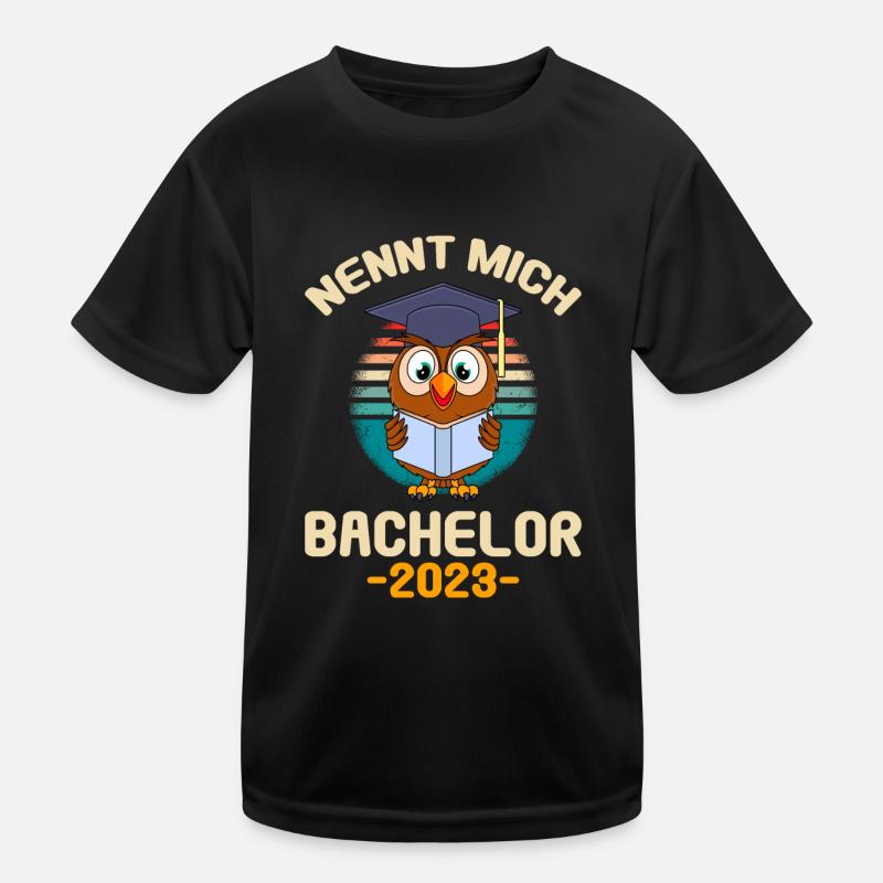 Nennt mich Bachelor 2023 Studium Abschluss Kinder Funktions-T-Shirt