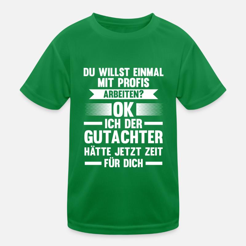 Gutachter Kinder Funktions-T-Shirt