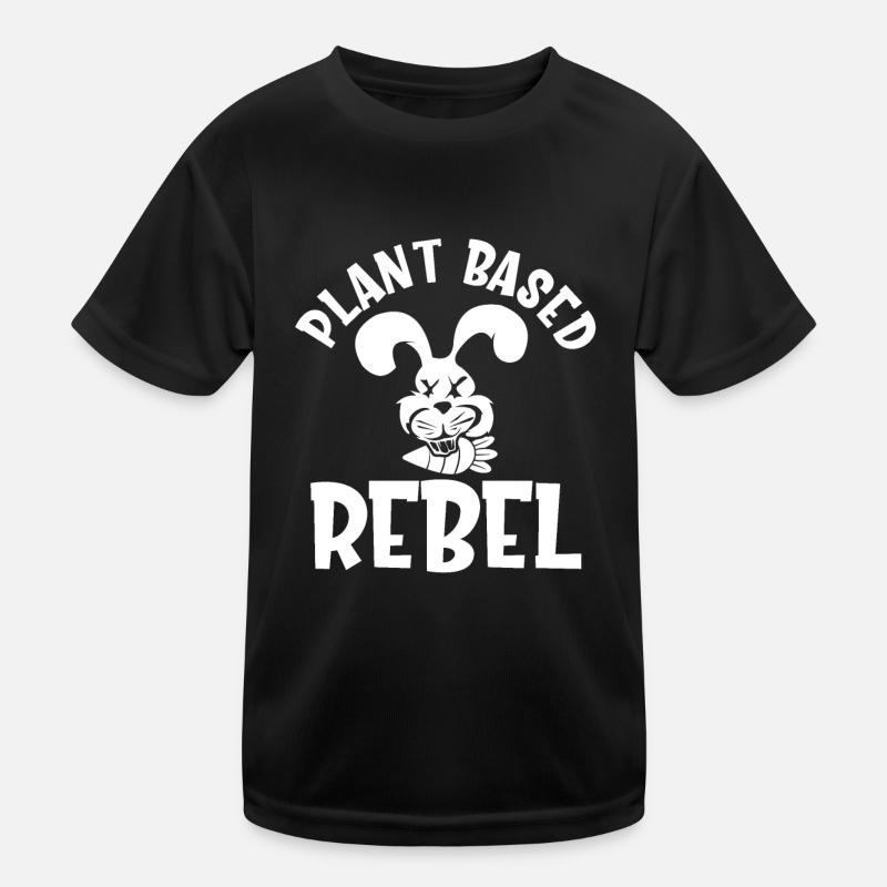 Rebelle à base de plantes T-shirt sport Enfant